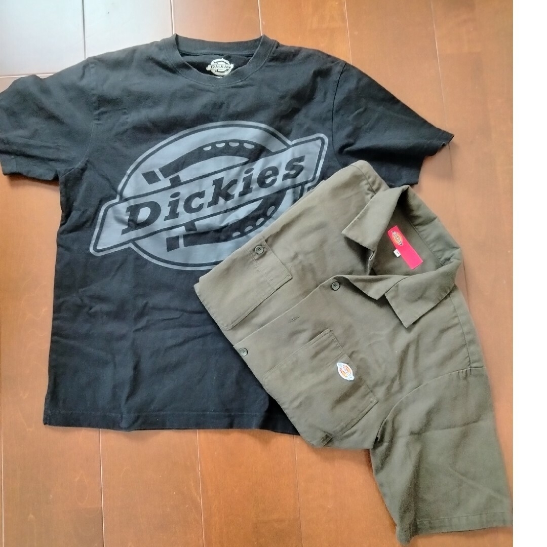 Dickies(ディッキーズ)のMサイズ　メンズ半袖2点セット メンズのトップス(Tシャツ/カットソー(半袖/袖なし))の商品写真