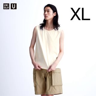 ユニクロ(UNIQLO)の新品 UNIQLO U ドライEXタンクトップ XLサイズ / ユニクロユー(タンクトップ)