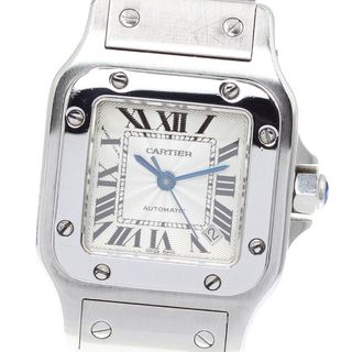 カルティエ(Cartier)のカルティエ CARTIER W20054D6 サントスガルベ SM デイト 自動巻き レディース _813903(腕時計)