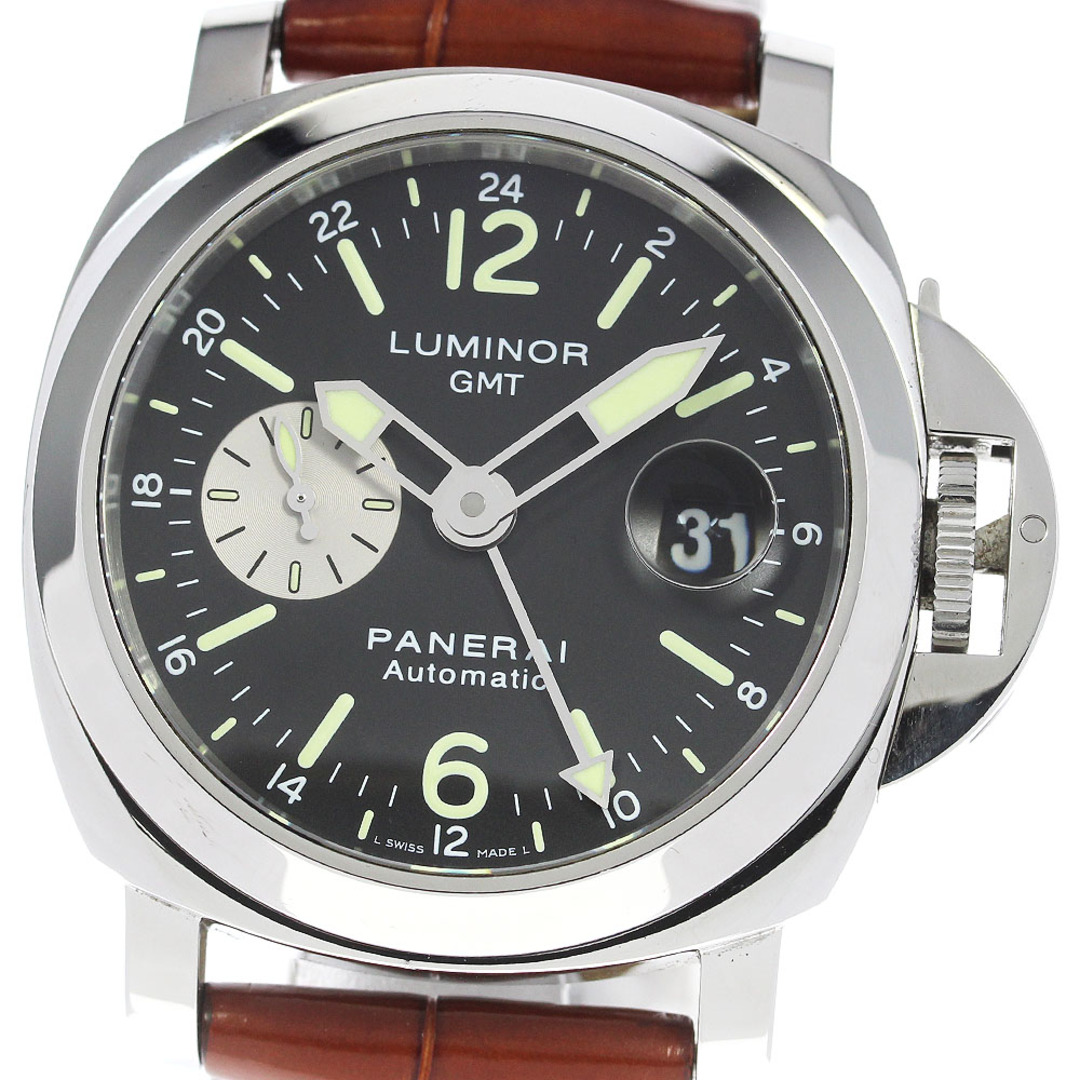 PANERAI(パネライ)のパネライ PANERAI PAM00088 ルミノール GMT デイト スモールセコンド 自動巻き メンズ _816397 メンズの時計(腕時計(アナログ))の商品写真