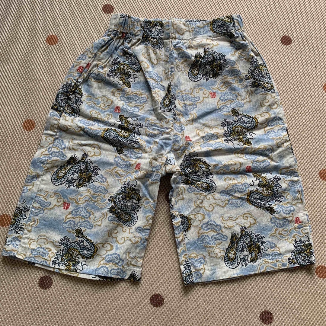 甚平　130 男の子 キッズ/ベビー/マタニティのキッズ服男の子用(90cm~)(甚平/浴衣)の商品写真