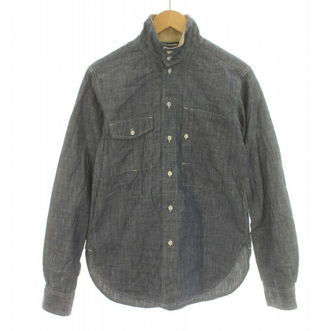 WOOLRICH(ウールリッチ)のWOOLRICH 復刻タグ デニムシャツ シャンブレー ワーク 長袖 S メンズのトップス(シャツ)の商品写真