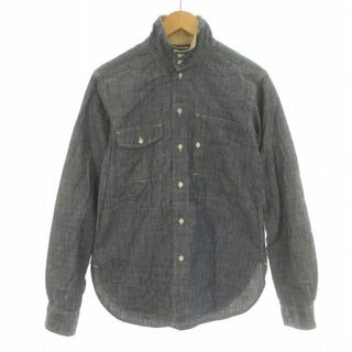 ウールリッチ(WOOLRICH)のWOOLRICH 復刻タグ デニムシャツ シャンブレー ワーク 長袖 S(シャツ)