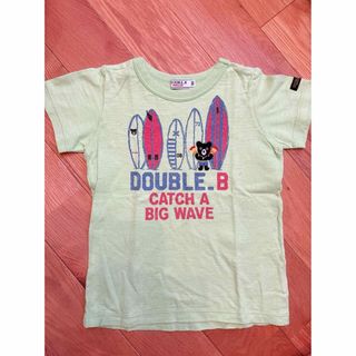 DOUBLE.B - 【美品】ダブルビー　半袖Tシャツ　100