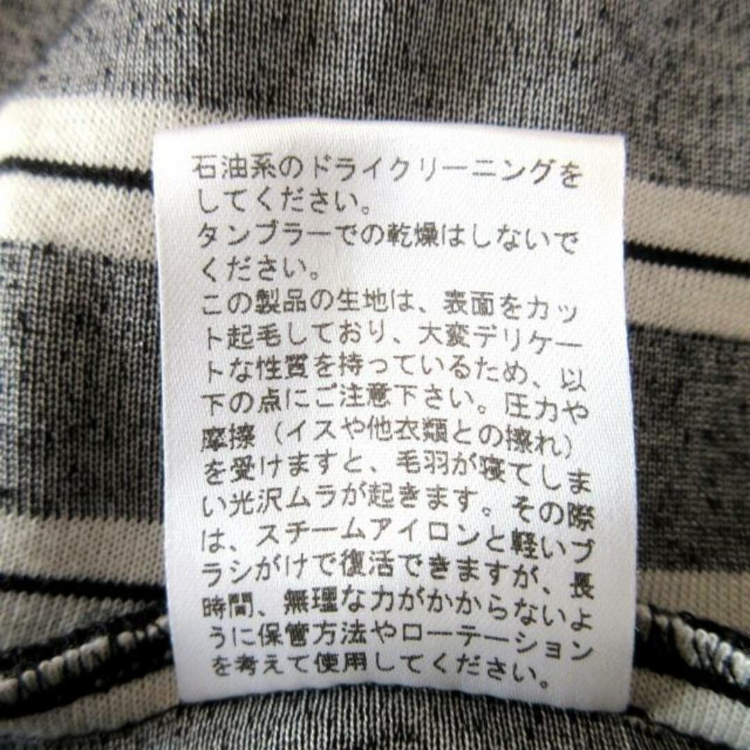 mame kurogouchi(マメ クロゴウチ) ワンピース サイズ1 S レディース 黒×白 シャツワンピ/ストライプ/ベロア レディースのワンピース(その他)の商品写真