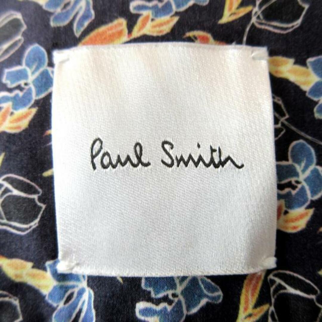 Paul Smith(ポールスミス)のPaulSmith(ポールスミス) 半袖シャツ サイズ38 M メンズ ネイビー×白×マルチ 総柄 メンズのトップス(シャツ)の商品写真