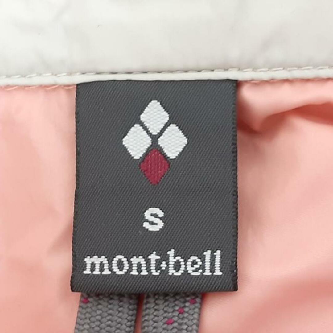 mont bell(モンベル)のmont-bell(モンベル) ブルゾン サイズS レディース美品  - ピンク 長袖/ジップアップ/春/秋 レディースのジャケット/アウター(ブルゾン)の商品写真