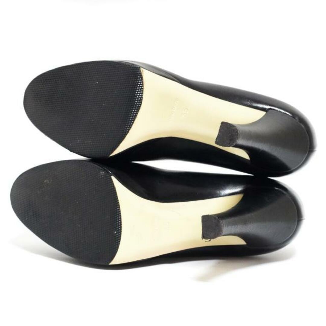 BRUNOMAGLI(ブルーノマリ)のBRUNOMAGLI(ブルーノマリ) パンプス 35 レディース - 黒 アウトソール張替済 レザー レディースの靴/シューズ(ハイヒール/パンプス)の商品写真