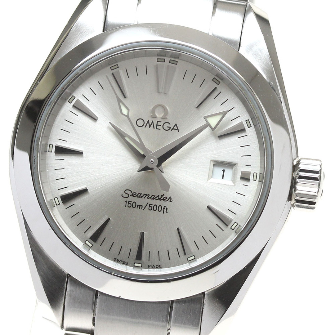 OMEGA(オメガ)のオメガ OMEGA 2577.30 シーマスター150 デイト クォーツ レディース 保証書付き_814323 レディースのファッション小物(腕時計)の商品写真