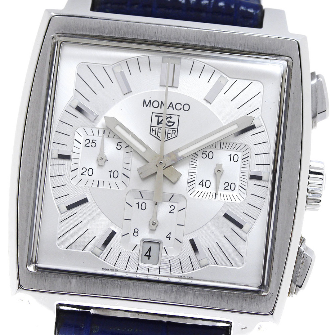 TAG Heuer(タグホイヤー)のタグホイヤー TAG HEUER CW2112 モナコ クロノグラフ 自動巻き メンズ _815680 メンズの時計(腕時計(アナログ))の商品写真