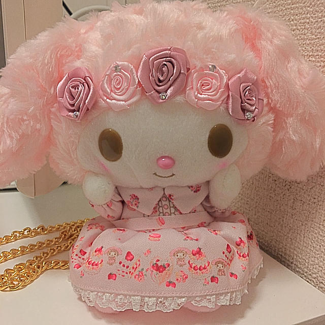 LIZ LISA(リズリサ)の美品☆リズメロぬいぐるみポシェット レディースのバッグ(ショルダーバッグ)の商品写真