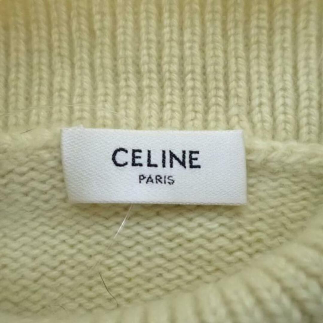 celine(セリーヌ)のCELINE(セリーヌ) 長袖セーター サイズM レディース - 2A11Z384D イエロー レディースのトップス(ニット/セーター)の商品写真