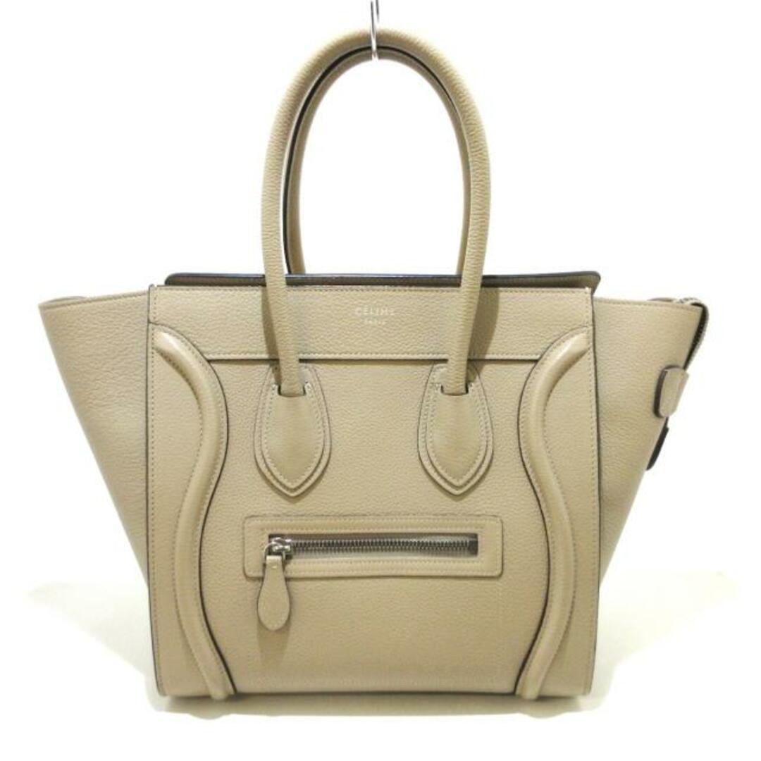 celine(セリーヌ)のCELINE(セリーヌ) ハンドバッグ レディース ラゲージマイクロショッパー ベージュ ドラムドカーフ  レディースのバッグ(ハンドバッグ)の商品写真