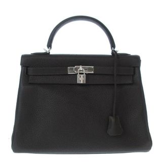 エルメス(Hermes)のHERMES(エルメス) ハンドバッグ美品  ケリー32 エベーヌ 内縫い/シルバー金具 トリヨンクレマンス(ハンドバッグ)