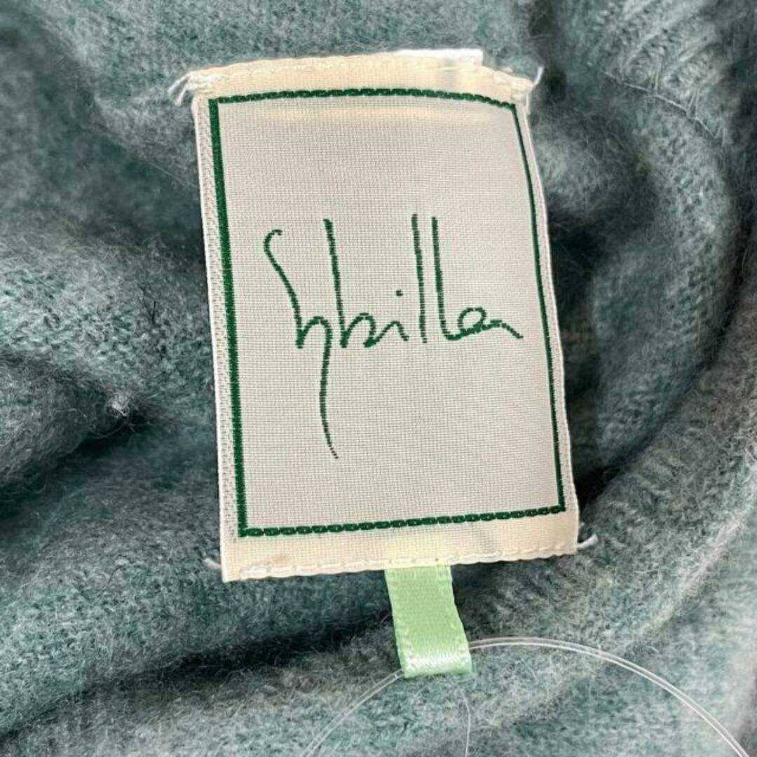 Sybilla(シビラ)のSybilla(シビラ) ボレロ レディース美品  - グリーン カシミヤ100％ レディースのトップス(ボレロ)の商品写真