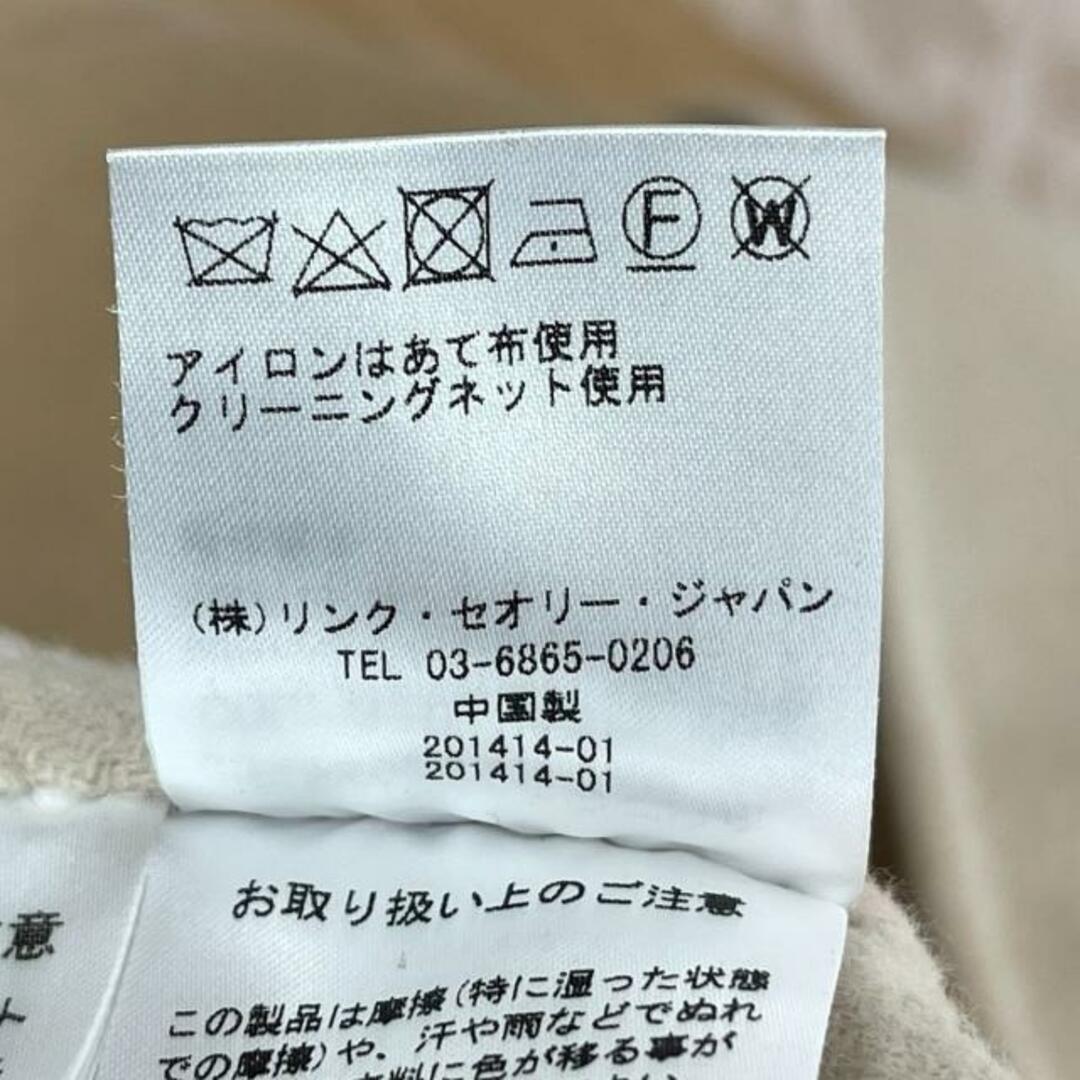 Theory luxe(セオリーリュクス)のtheory luxe(セオリーリュクス) コート サイズ38 M レディース美品  ライトブラウン×アイボリー フード付き/冬物 レディースのジャケット/アウター(その他)の商品写真