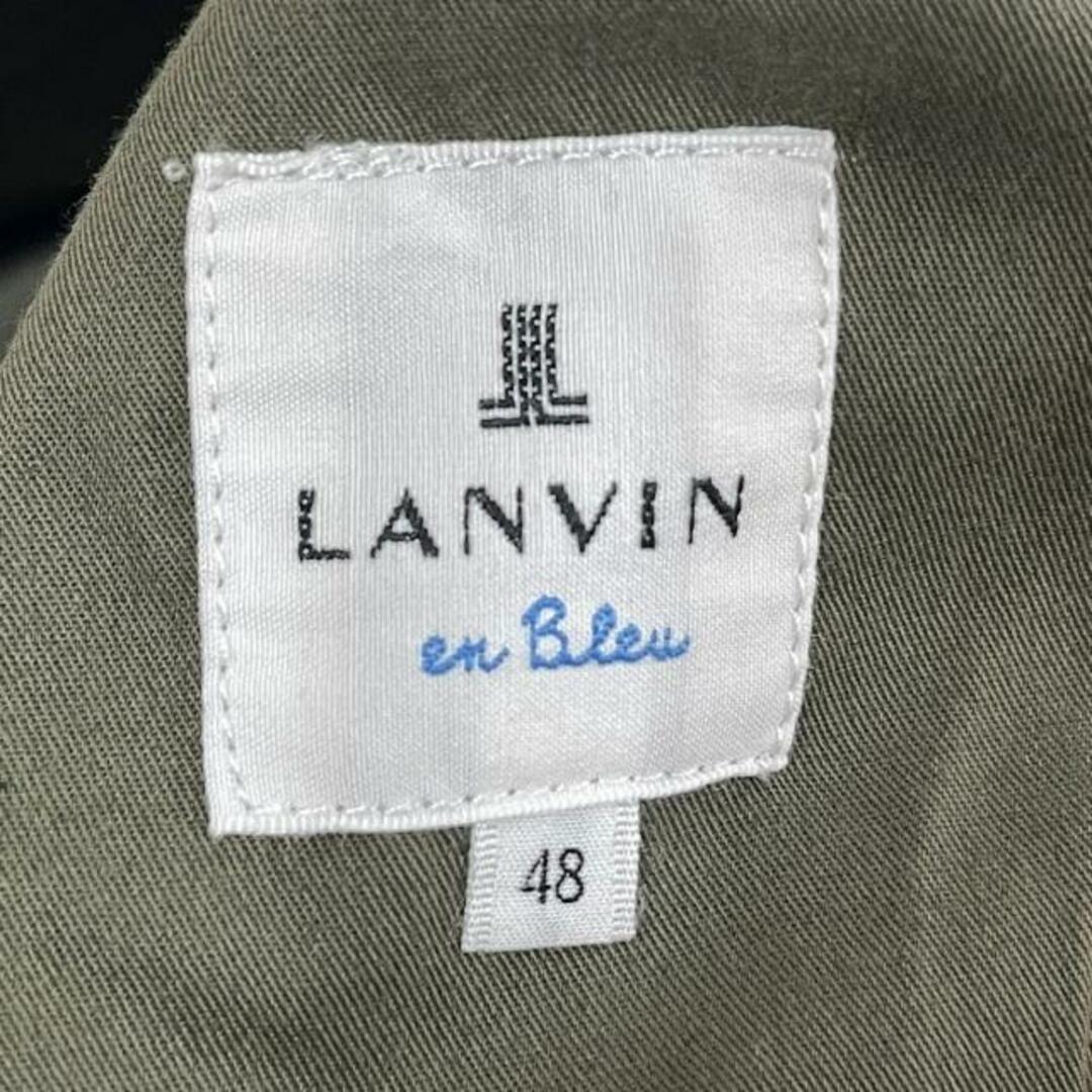 LANVIN en Bleu(ランバンオンブルー)のLANVIN en Bleu(ランバンオンブルー) パンツ サイズ48 XL メンズ カーキ メンズのパンツ(その他)の商品写真
