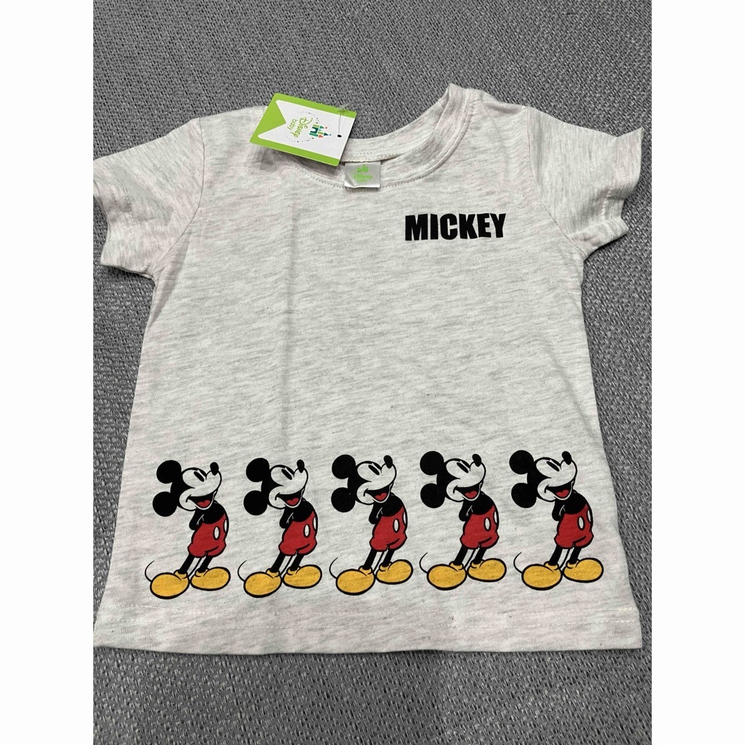 Tシャツ　90㎝　ミッキー キッズ/ベビー/マタニティのキッズ服男の子用(90cm~)(Tシャツ/カットソー)の商品写真