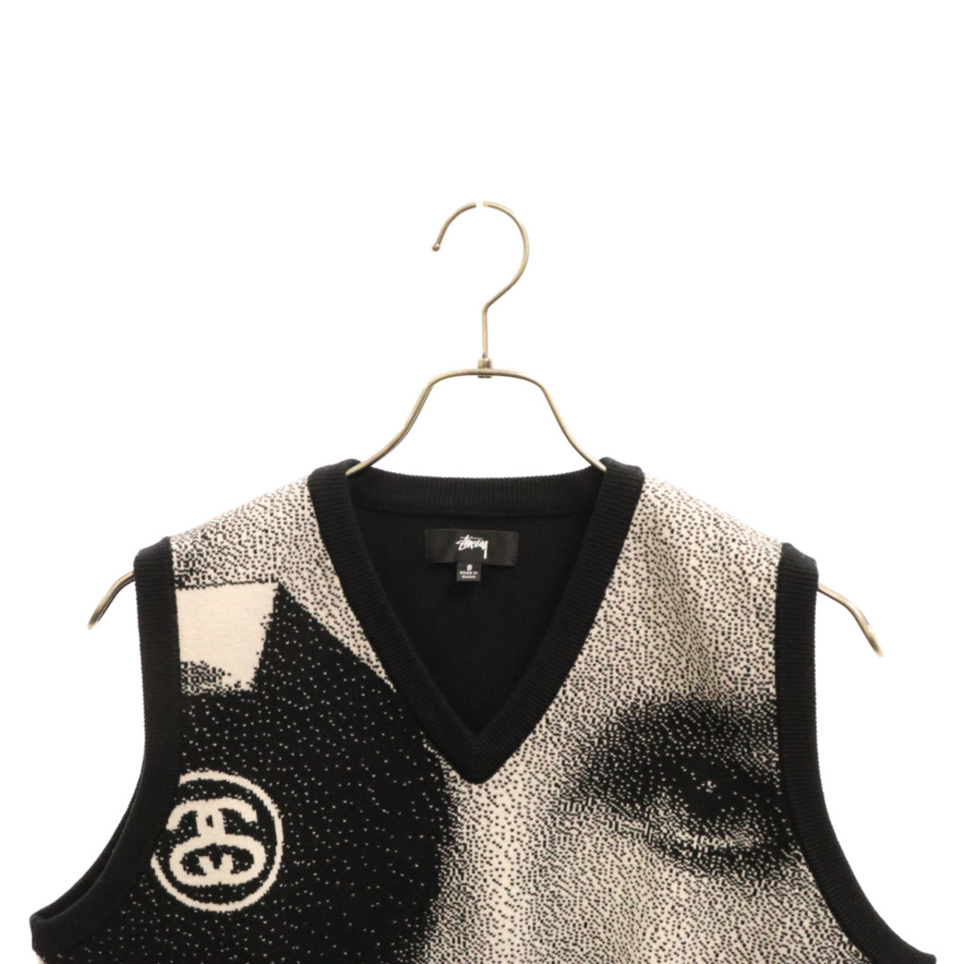 STUSSY - STUSSY ステューシー 22AW Photo Jacquard Vest 117155 STUSSY - STUSSY ステューシー 22AW Photo Jacquard Vest 117155