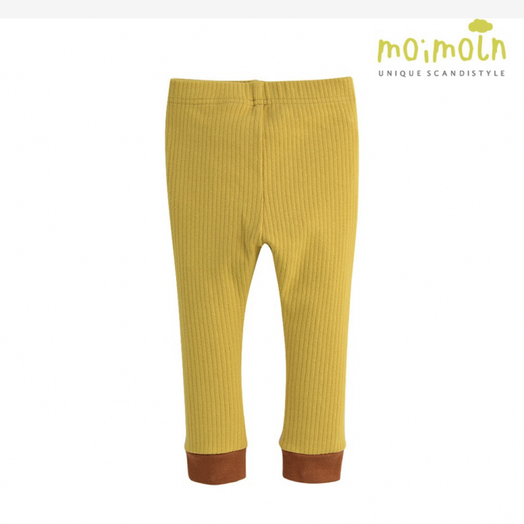 moimoln(モイモルン)のmoimoln　リブレギンス　100.110 キッズ/ベビー/マタニティのキッズ服男の子用(90cm~)(パンツ/スパッツ)の商品写真