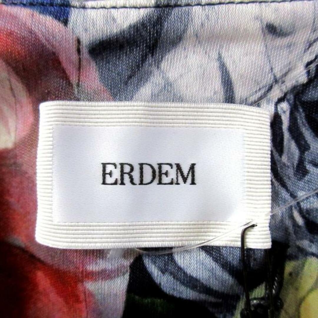 Erdem(アーデム)のERDEM(アーデム) ロングスカート サイズ42(I) M レディース新品同様  - 黒×マルチ ロング丈/花柄 レディースのスカート(ロングスカート)の商品写真