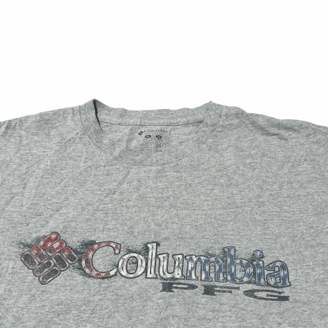 Columbia(コロンビア)のコロンビア 半袖Tシャツ フィッシング PFG グレー US古着 e87 メンズのトップス(Tシャツ/カットソー(半袖/袖なし))の商品写真