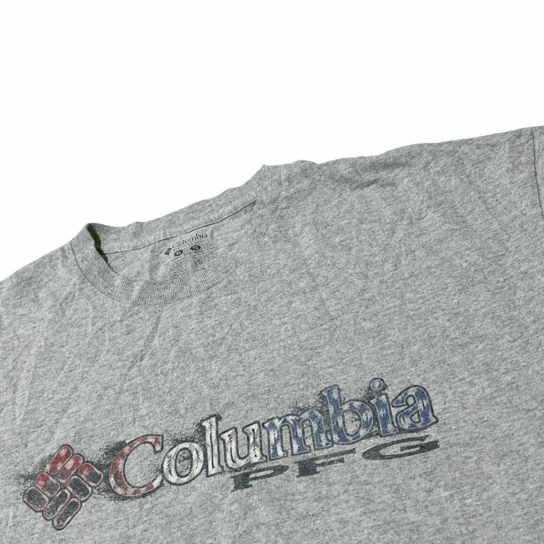Columbia(コロンビア)のコロンビア 半袖Tシャツ フィッシング PFG グレー US古着 e87 メンズのトップス(Tシャツ/カットソー(半袖/袖なし))の商品写真
