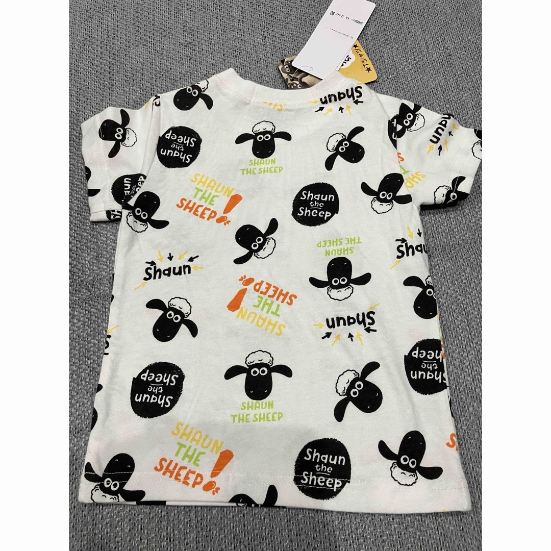 ひつじのショーン　90㎝　Tシャツ キッズ/ベビー/マタニティのキッズ服男の子用(90cm~)(Tシャツ/カットソー)の商品写真