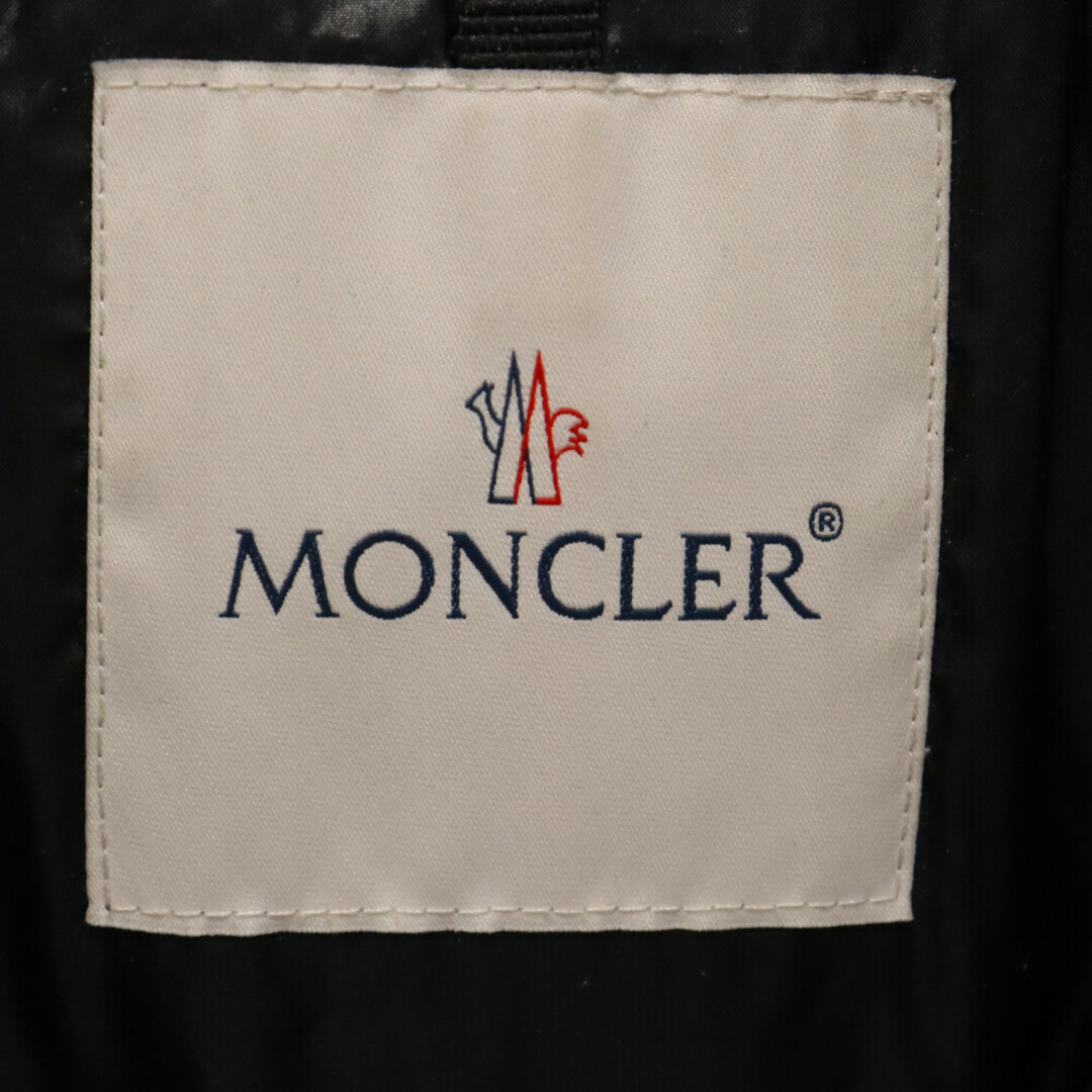 MONCLER(モンクレール)のMONCLER モンクレール 19AW MONTCLA GIBBOTTO モンクラー ロゴ刺繍ジップダウンジャケット ブラック E20914194385 C0300 メンズのジャケット/アウター(ダウンジャケット)の商品写真