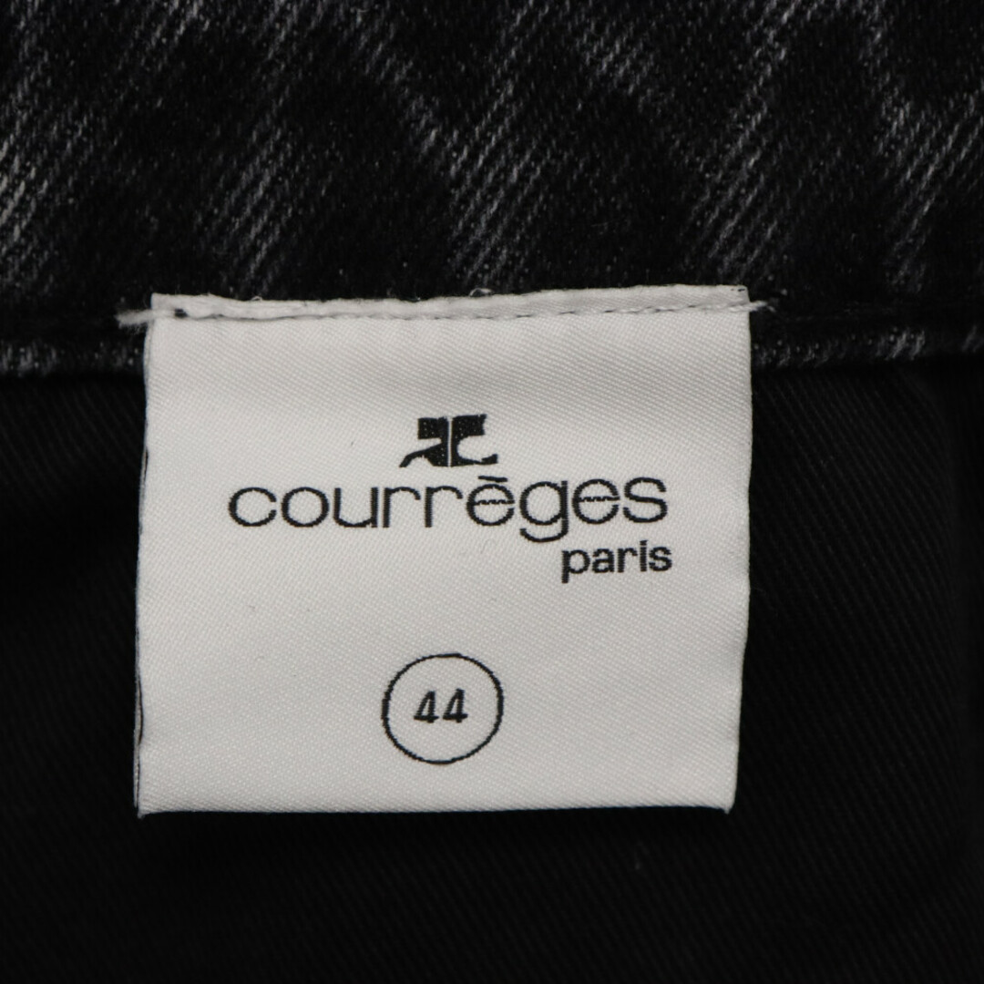 Courreges(クレージュ)のCOURREGES クレージュ リラックス ワイドパンツ デニムパンツ グレー 323DPA152DE00099071 メンズのパンツ(デニム/ジーンズ)の商品写真