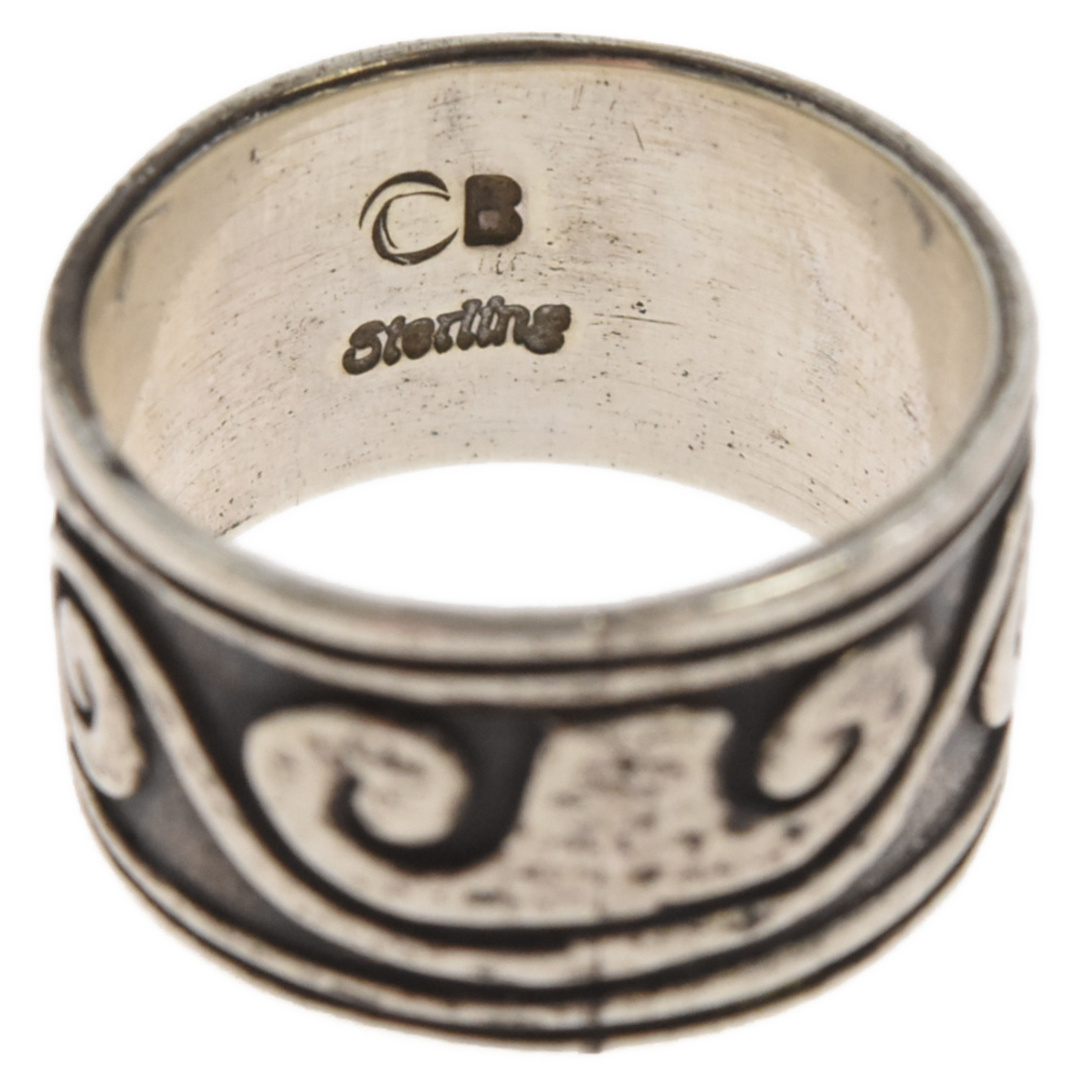 INDIANJEWELRY インディアンジュエリー ホピ族 シルバーリング ウェーブ柄 メンズのアクセサリー(リング(指輪))の商品写真