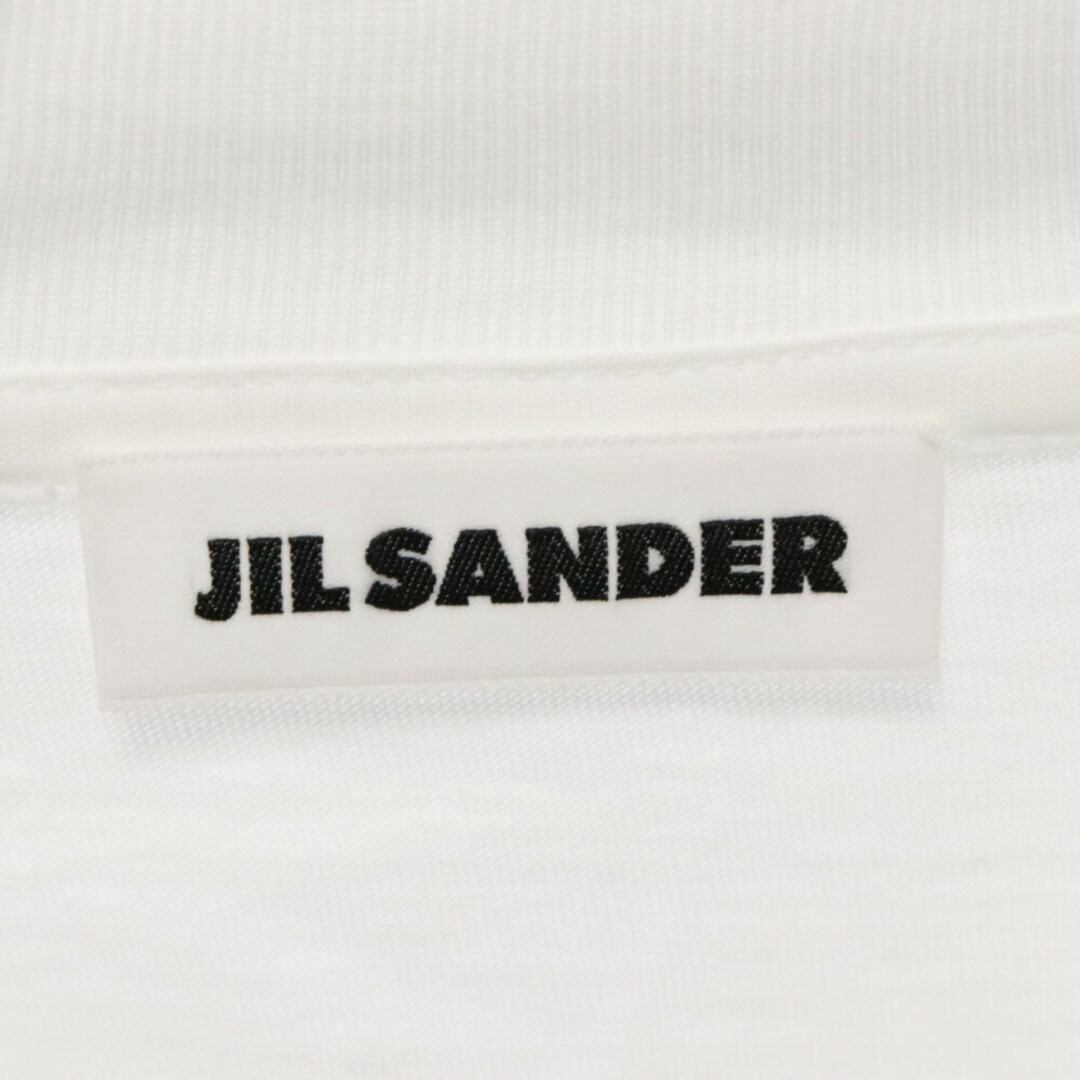 Jil Sander(ジルサンダー)のJIL SANDER ジルサンダー オーバーシルエット 半袖Tシャツ ホワイト メンズのトップス(Tシャツ/カットソー(半袖/袖なし))の商品写真