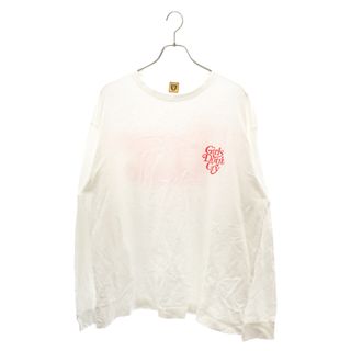 HUMAN MADE - HUMAN MADE ヒューマンメイド ×Girls Don't Cry LONG SLEEVE ガールズドントクライ バックプリントロゴ 長袖Tシャツ ホワイト