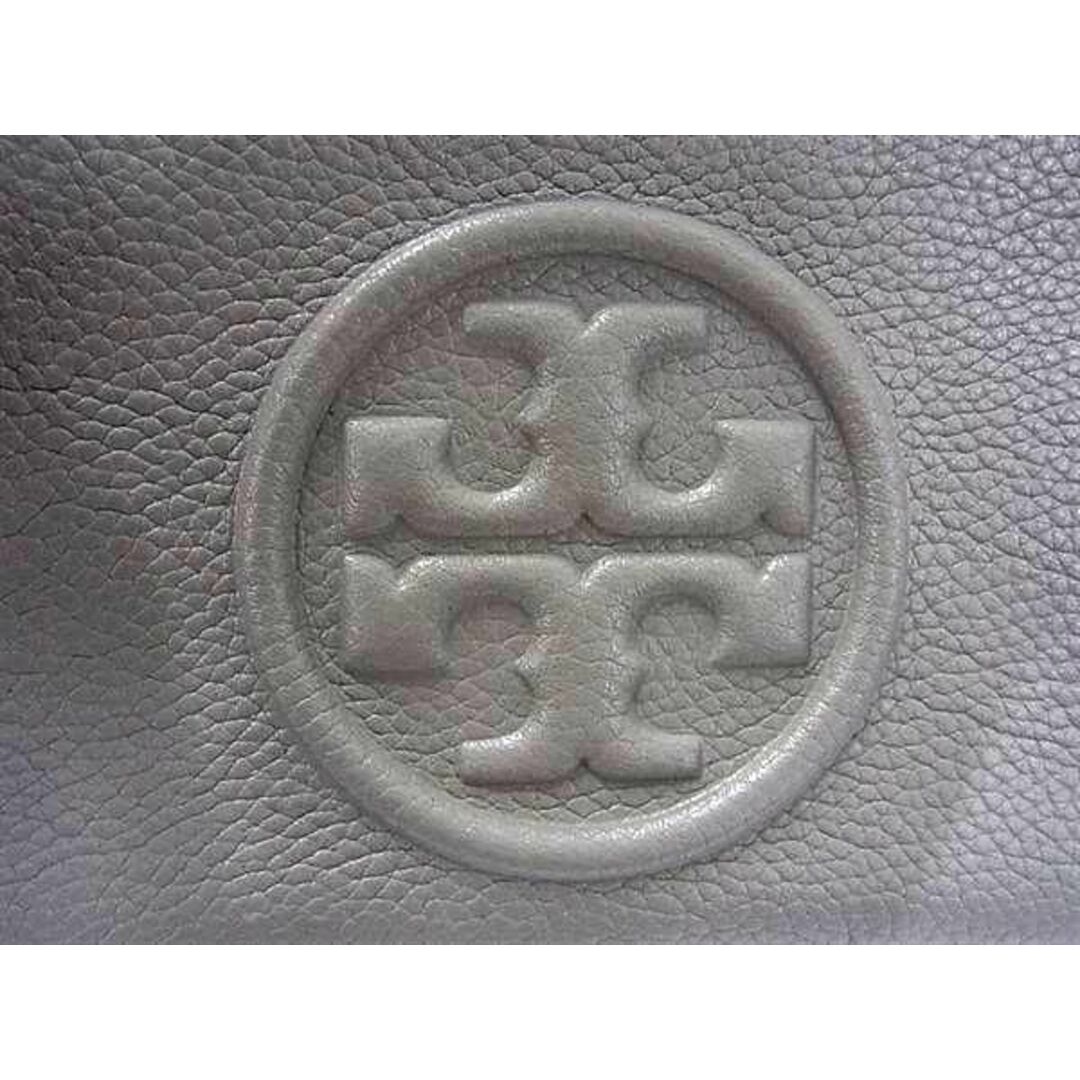 Tory Burch(トリーバーチ)の■新品■未使用■ TORY BURCH トリーバーチ レザー ショルダーバッグ クロスボディ ポシェット レディース グレージュ系 FC0120 レディースのバッグ(ハンドバッグ)の商品写真