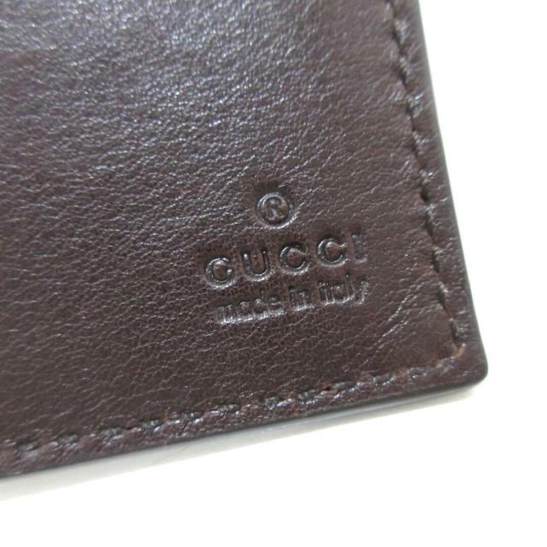 Gucci(グッチ)のGUCCI(グッチ) 長財布美品  シマライン 146229 黒 レザー レディースのファッション小物(財布)の商品写真