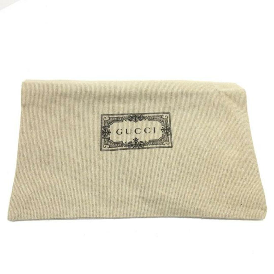 Gucci(グッチ)のGUCCI(グッチ) コインケース美品  ダブルG 699517 黒 ハートシェイプ/キルティング/キーチェーンフック付き レザー レディースのファッション小物(コインケース)の商品写真