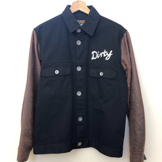 AT-DIRTYシャツジャケット M(Tシャツ/カットソー(七分/長袖))