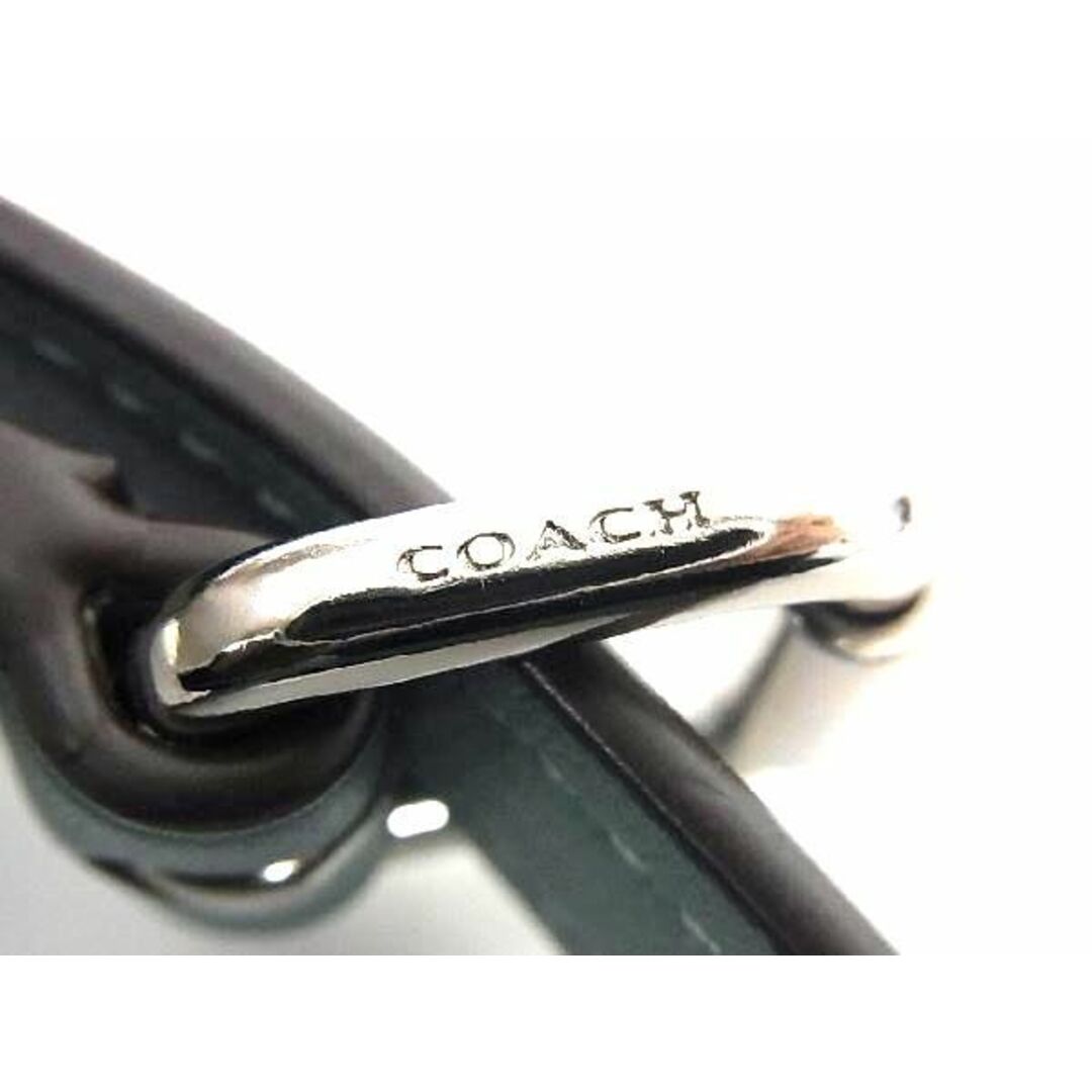 COACH(コーチ)の■極美品■ COACH コーチ レザー  バッグ用 ショルダーストラップ 肩掛け 斜め掛け グリーン系 AY0856  レディースのバッグ(その他)の商品写真