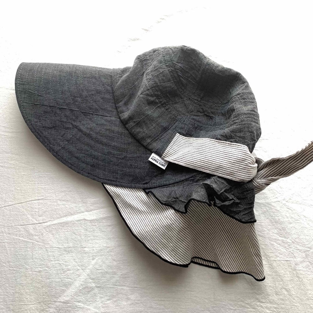 A/C DESIGN BY ALPHA CUBIC(エーシーデザインバイアルファキュービック)のA/C DESIGN BY ALPHA CUBIC 帽子　56㎝　Sサイズ レディースの帽子(その他)の商品写真