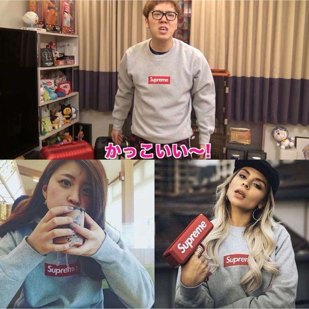 Supreme(シュプリーム)の美品 タグ付き Supreme Box Logo Crewneck スウェット メンズのトップス(スウェット)の商品写真