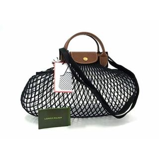 ロンシャン(LONGCHAMP)の■新品■未使用■ LONGCHAMP ロンシャン ル プリアージュフィレ キャンバス×レザー 2WAY ハンドバッグ ショルダー ブラック系 FA3897(その他)