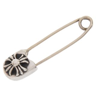 クロムハーツ(Chrome Hearts)のCHROME HEARTS クロムハーツ SAFETY PIN Sスモールセーフティピン シルバーネックレストップ(その他)