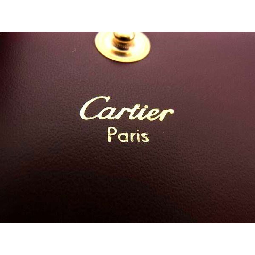 Cartier(カルティエ)の■新品同様■ Cartier カルティエ マストライン レザー コインケース コインパース 小銭入れ ボルドー系 FC2026  レディースのファッション小物(財布)の商品写真