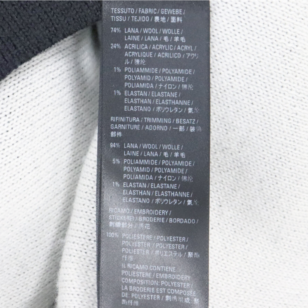 Balenciaga(バレンシアガ)のBALENCIAGA バレンシアガ Wi-Fiバッグロゴセーター ニット ブラック JK34 641733 T1586 メンズのトップス(ニット/セーター)の商品写真