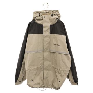 エディーバウアー(Eddie Bauer)のEddie Bauer エディバウワー マウンテンパーカー フーディ ジップジャケット ドローコード付き カーキ/ブラック(フライトジャケット)