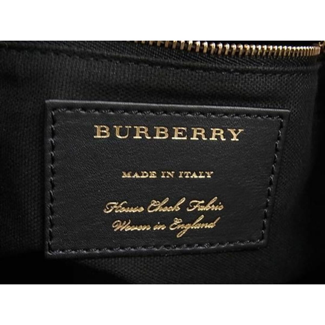 BURBERRY(バーバリー)の■極美品■ BURBERRY バーバリー ノバチェック レザー×キャンバス ハンドバッグ ショルダーバッグ レディース ピンク系 FA3782  メンズのバッグ(ショルダーバッグ)の商品写真