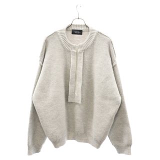 アンユーズド(UNUSED)のUNUSED アンユーズド Half zip sweater US2365 ハーフジップ ニットセーター グレー(ニット/セーター)