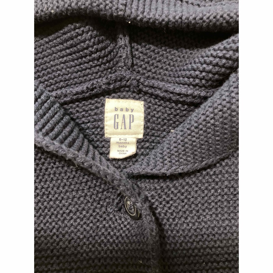 GAP(ギャップ)のGAP くま耳ニット キッズ/ベビー/マタニティのベビー服(~85cm)(ニット/セーター)の商品写真