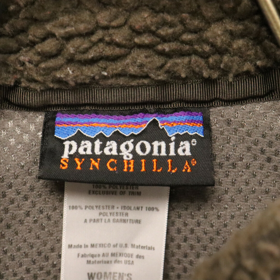 patagonia(パタゴニア)のPATAGONIA パタゴニア SYNCHILLA シンチラ レトロXフリースベスト レディース カーキ 23080F8 メンズのトップス(ベスト)の商品写真