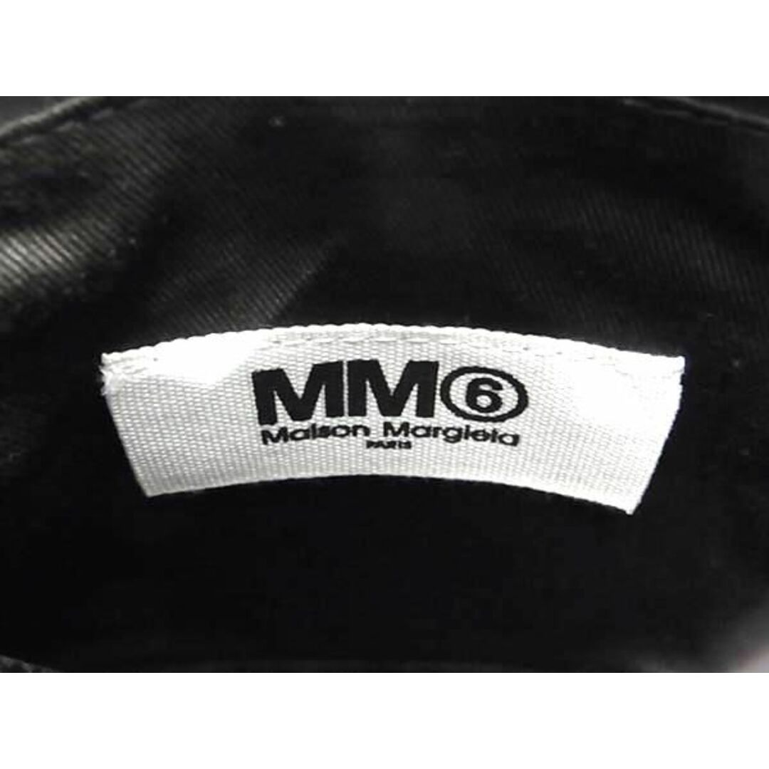 Maison Martin Margiela(マルタンマルジェラ)の■新品■未使用■ MM6 Maison エムエムシックス メゾン マルジェラ ジャパニーズ レザー ワンハンドル ハンドバッグ ブラック系 FA7364 レディースのアクセサリー(その他)の商品写真